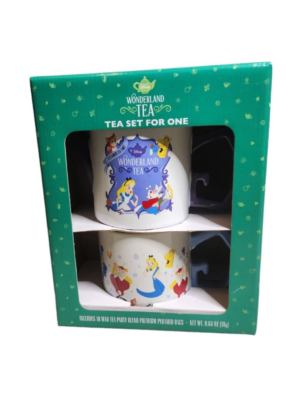 Disney Alice in Wonderland Tea Set for One Parks Collectible Pot Mug Tea
